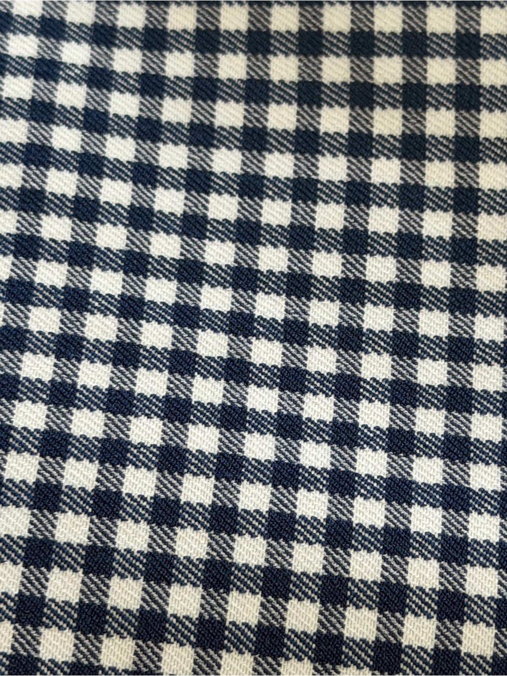 Chico's Blue & White Gingham Capris - Picture 3 of 7